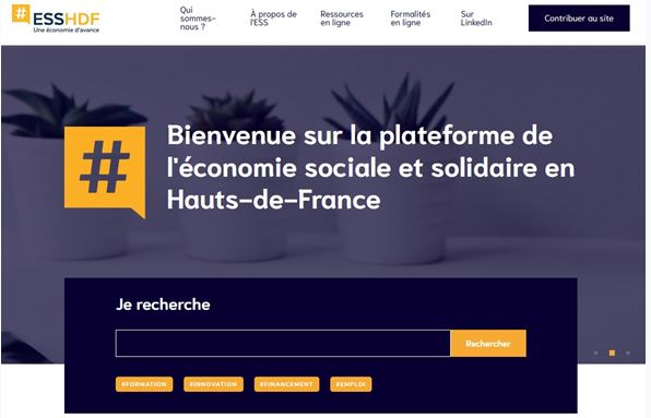 Lancement de la plateforme de l’Economie Sociale et Solidaire en Hauts-de-France