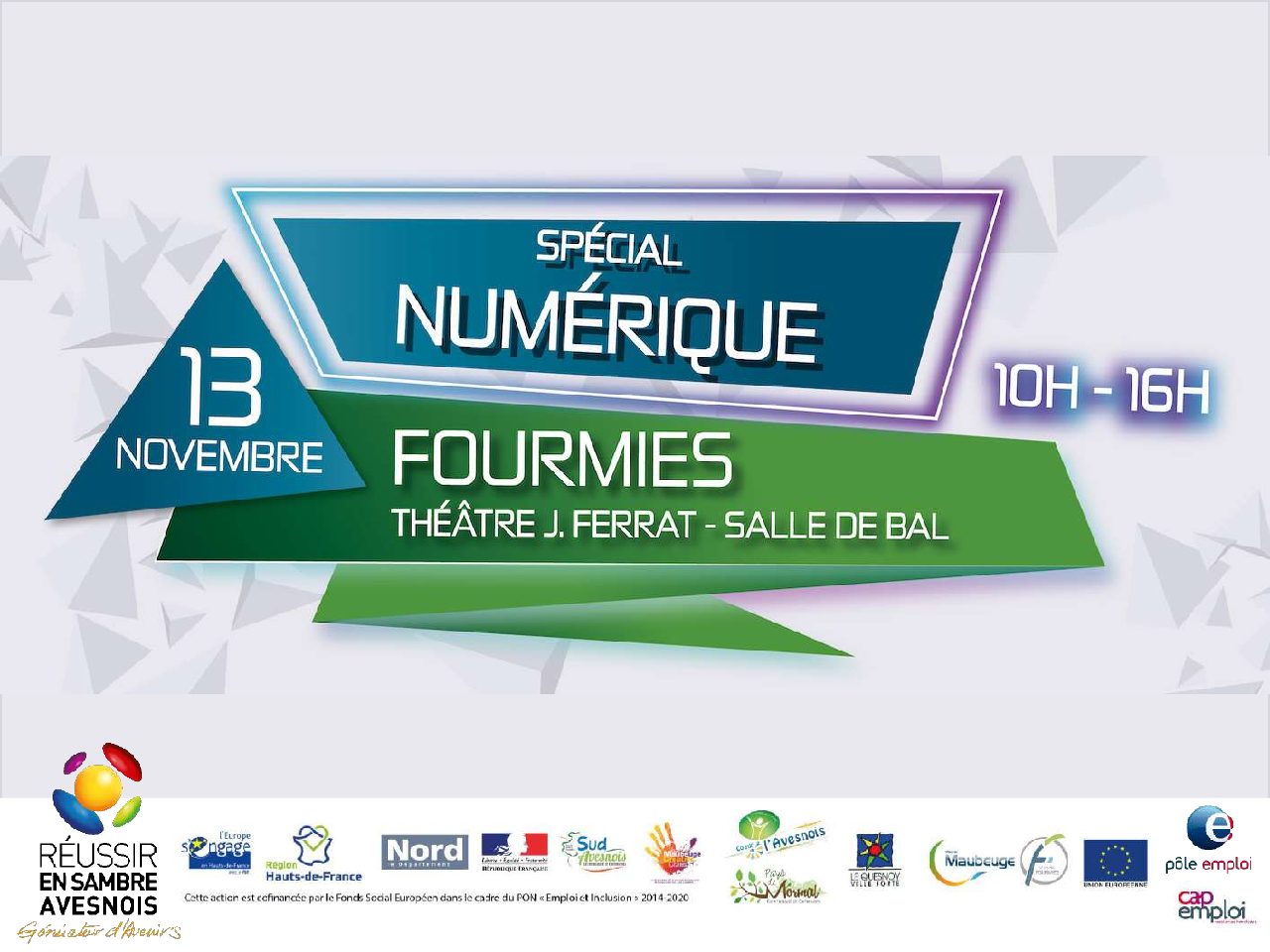 Job City Tour Numérique à Fourmies le 13 Novembre