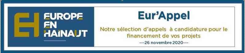 Appel à Projet Fond Européen