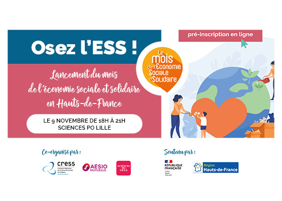 Lancement du mois de l’ESS en Hauts de France