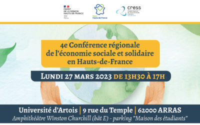 Lancement de la conférence régionale de l’ESS Hauts-de-France 2023
