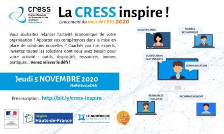 Pré-inscrivez vous à l’événement “La CRESS Inspir !”