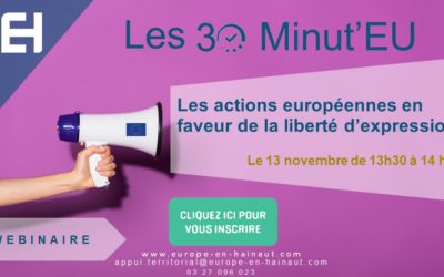 30 Minut’EU – Les actions européennes en faveur de la liberté d’expression